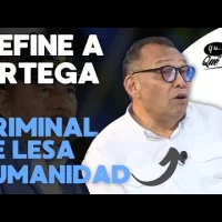 Nicaragüense exiliado define a Daniel Ortega como un criminal de lesa humanidad