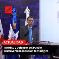 INDOTEL y Defensor del Pueblo promoverán la inclusión tecnológica