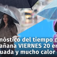 Pronóstico del tiempo para República Dominicana de hoy jueves 19 y mañana viernes 20 de septiembre: mucho calor y presencia de vaguada