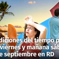 Clima en República Dominicana: pronóstico del tiempo para hoy viernes 20 y mañana sábado 21 de septiembre