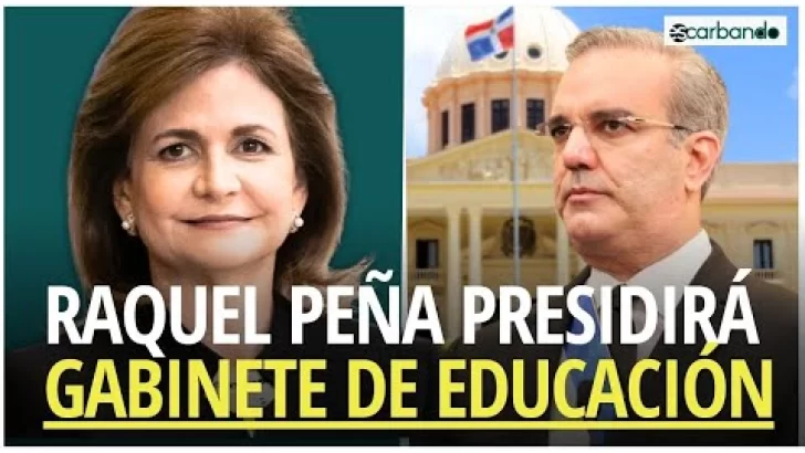 Abinader designa a Raquel Peña como presidenta del Gabinete de Educación