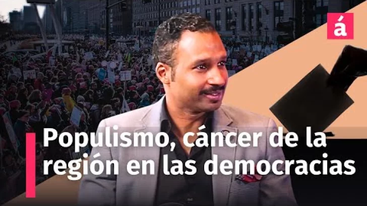 “El populismo es el cáncer de la región en las democracias”. Geovanny Vicente Romero