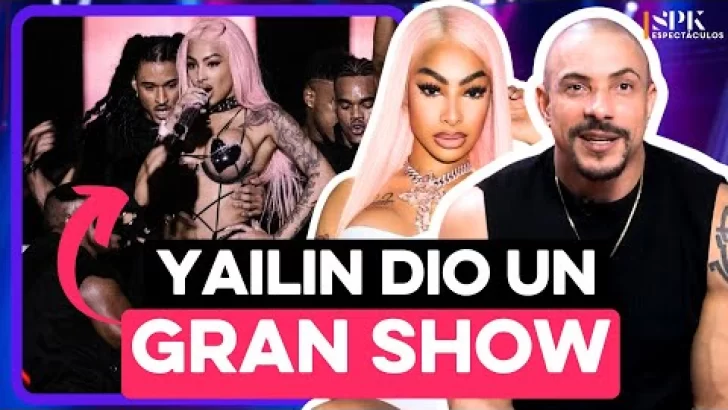 Yailin POR FIN dio un BUEN SHOW en concierto de DJ Adoni