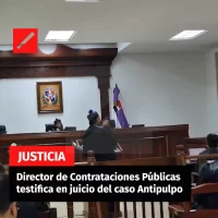 Director de Contrataciones Públicas testifica en juicio del caso Antipulpo