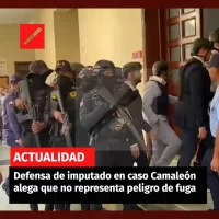 Defensa de imputado en caso Camaleón alega que no representa peligro de fuga