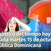 Clima para la República Dominicana: Pronóstico del tiempo de hoy lunes 14 y mañana martes 15 de octubre. Sigue el intenso calor