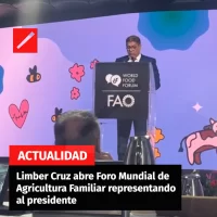 Limber Cruz abre Foro Mundial de Agricultura Familiar representando al presidente