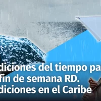 Pronóstico del tiempo para mañana sábado y el domingo en la República Dominicana. Situación climática en el Caribe