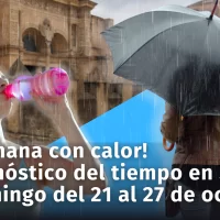 Clima: Pronóstico del tiempo en Santo Domingo para la semana del 21 al 27 de octubre