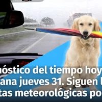 Pronóstico del tiempo para República Dominicana hoy 30 y mañana 31 de octubre. Alerta meteorológica. Lluvias intensas y posible ciclón tropical en el Caribe