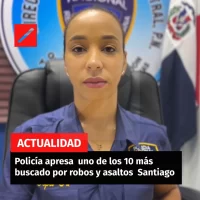 Policía apresa  uno de los 10 más buscado por robos y asaltos  Santiago