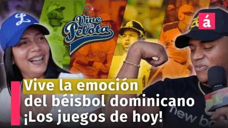 VIVE LA PELOTA, hasta las parejas se enfrentan por sus equipos. Béisbol 2024: ¡Dónde se juega hoy!