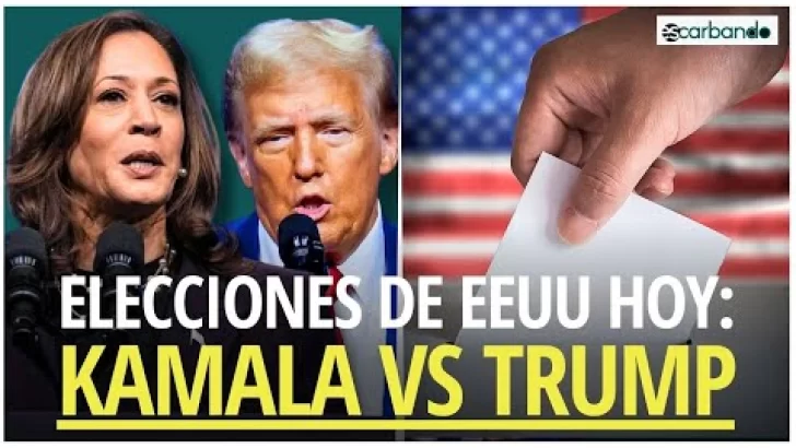 Llegó el día: EEUU elige hoy entre Kamala Harris y Donald Trump