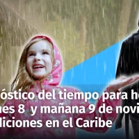 Pronóstico del tiempo y Alertas: República Dominicana bajo Influencia de Vaguada y Onda Tropical – Noviembre 8 y 9, 2024