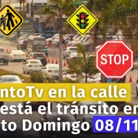 Así luce a esta hora la Av. Enrique Jiménez Moya en dirección SUR/NORTE. AcentoTV en las calles de Santo Domingo