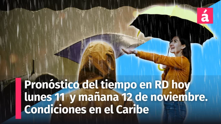 Pronóstico meteorológico para República Dominicana: Lluvias intensas por onda tropical y alertas activas según COE