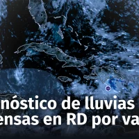 Pronóstico meteorológico para República Dominicana: lluvias intensas y alertas por vaguada – Posible tormenta tropical Sara en el Caribe