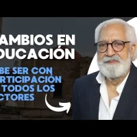 Rodríguez Cruz propone que los cambios en educación sean con participación de todos los sectores