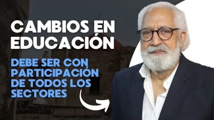 Rodríguez Cruz propone que los cambios en educación sean con participación de todos los sectores