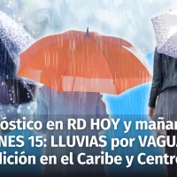 Clima: Pronóstico del tiempo para República Dominicana, Mucha Lluvia por vaguada hoy y mañana viernes; COE emite nuevas alertas. Actualización ciclónica