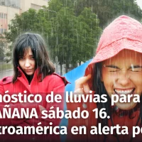 Clima en República Dominicana: Pronóstico del tiempo con Lluvias intensas y alertas para el viernes 15 y mañana sábado 16 de noviembre