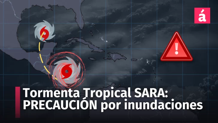 Tormenta Tropical Sara: Lluvias Intensas y Precaución en Honduras y Centroamérica