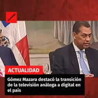 Gómez Mazara destacó la transición de la televisión análoga a digital en el país