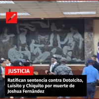 Ratifican sentencia contra Dotolcito, Luisito y Chiquito por muerte de Joshua Fernández