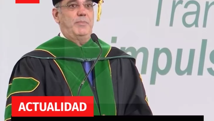 Presidente Luis Abinader investido con título Honoris   Causa por Universidad ISA