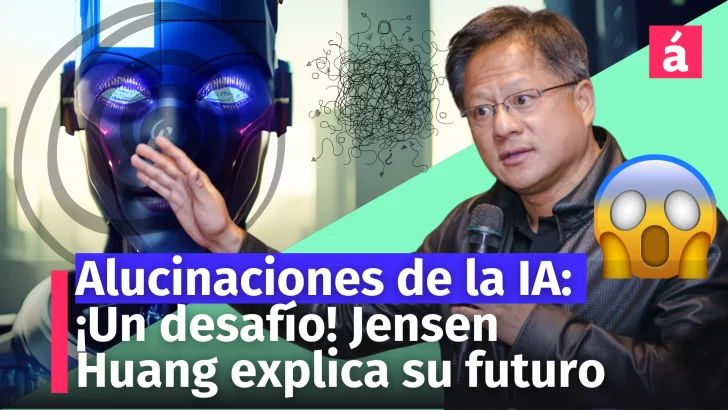 ¿Por qué las alucinaciones de la IA aún son un desafío? Jensen Huang explica el futuro de la inteligencia artificial