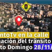 Así está el tránsito a esta hora en Santo Domingo