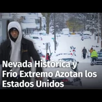 Nevadas Históricas y Frío Extremo Azotan a Estados Unidos: Millones Afectados