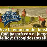 ¿Se pospondrá el juego de hoy: Leones del Escogido Vs. Estrellas Orientales por las lluvias cídas?