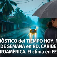 ¿Seguirán las lluvias? Pronóstico del Tiempo para República Dominicana, Caribe y Centroamérica: Diciembre 6 al 8 del 2024. Situación climática y terremoto en EE.UU.