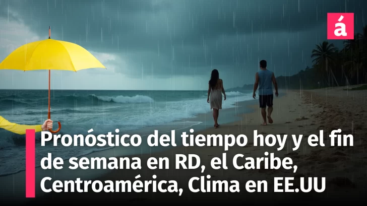 Condiciones del tiempo en República Dominicana para el resto del día y fin de semana (6-8 de diciembre de 2024) Situación en el Caribe, Centroamérica y EEUU