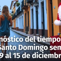 Pronóstico del Tiempo en Santo Domingo, Semana del 9 al 15 de Diciembre: Clima Cálido y Lluvias Dispersas