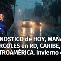 Pronóstico Meteorológico: República Dominicana, Caribe y Centroamérica hoy, mañana y el miércoles 11 Dic. 2024 + Actualización Invernal en EE.UU