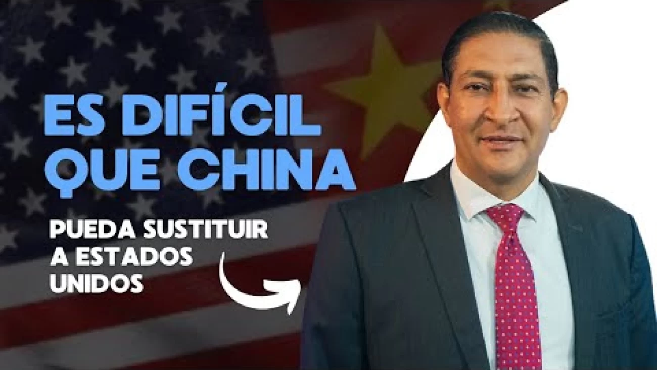 イバン・ガトン氏は、中国が世界大国として米国に代わるのは難しいと信じている