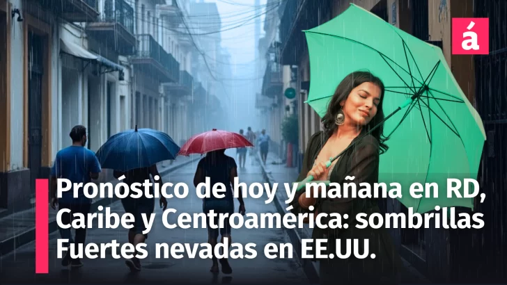 Clima en República Dominicana: Pronóstico del Tiempo para el Caribe, Centroamérica y EE.UU. Hoy 16 y Mañana 17 de Diciembre de 2024