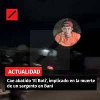 Cae abatido ‘El Boti’, implicado en la muerte de un sargento en Baní