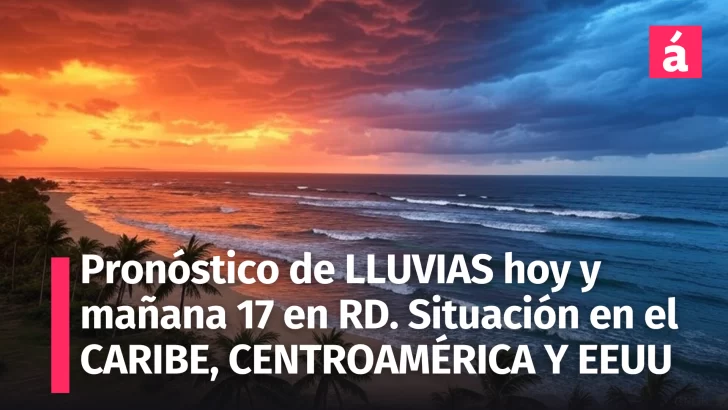 Pronóstico del Tiempo en República Dominicana: Lluvias para el 16 y 17 de Diciembre, 2024 Pronóstico en el Caribe, Centroamérica, EEUU. Ciclón Chido en Mayotte