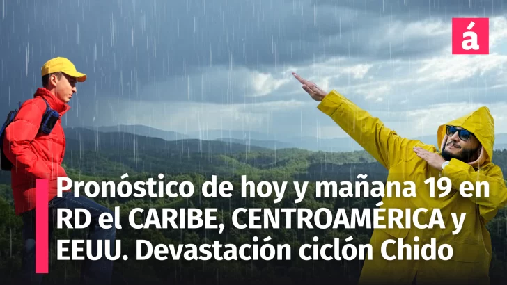 Pronóstico del Tiempo: República Dominicana y América para el 18 y 19 de Diciembre 2024. Actualización de la devastación en isla Mayotte