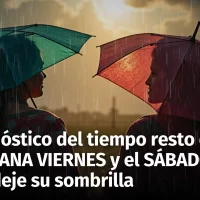 Clima en República Dominicana: Pronóstico del Tiempo para Hoy 19, Mañana 20 y el Sábado 21 de Diciembre 2024, Lluvias y Tormentas