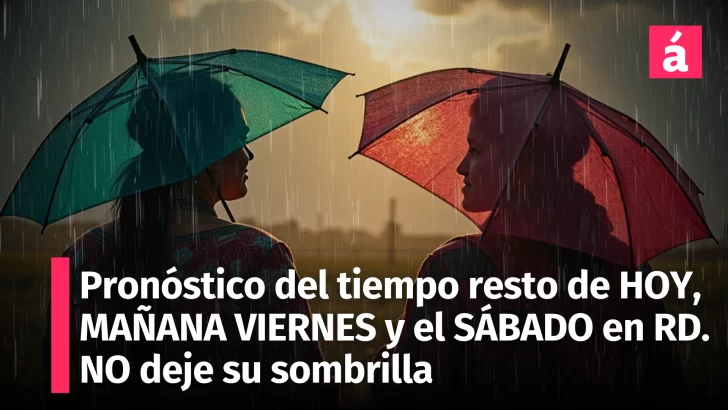 Clima en República Dominicana: Pronóstico del Tiempo para Hoy 19, Mañana 20 y el Sábado 21 de Diciembre 2024, Lluvias y Tormentas