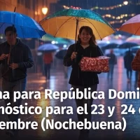 Clima en República Dominicana: ¡Prepárate con éste pronóstico del tiempo para los días 23 y 24 de diciembre, Día de Nochebuena!