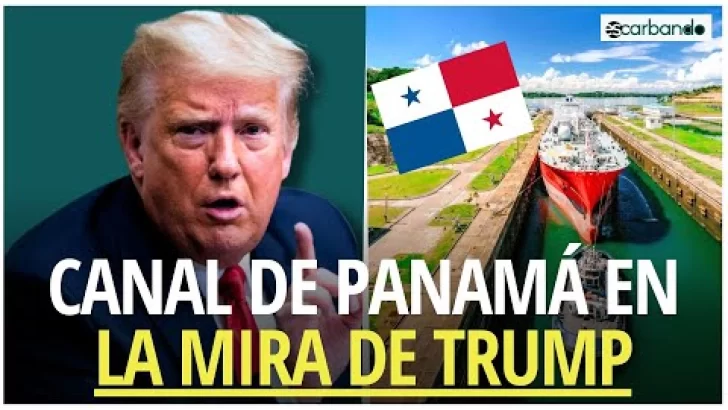 La última de Trump: quiere que EEUU se apodere del canal de Panamá