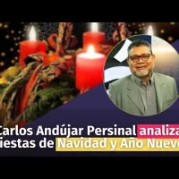 Carlos Andújar Persinal analiza las fiestas de Navidad y Año Nuevo