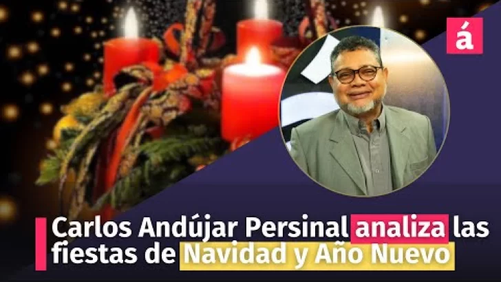 Carlos Andújar Persinal analiza las fiestas de Navidad y Año Nuevo