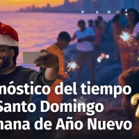 Clima y Celebración de Año Nuevo en Santo Domingo: Pronóstico del del Tiempo desde el 30 de diciembre al 5 de enero