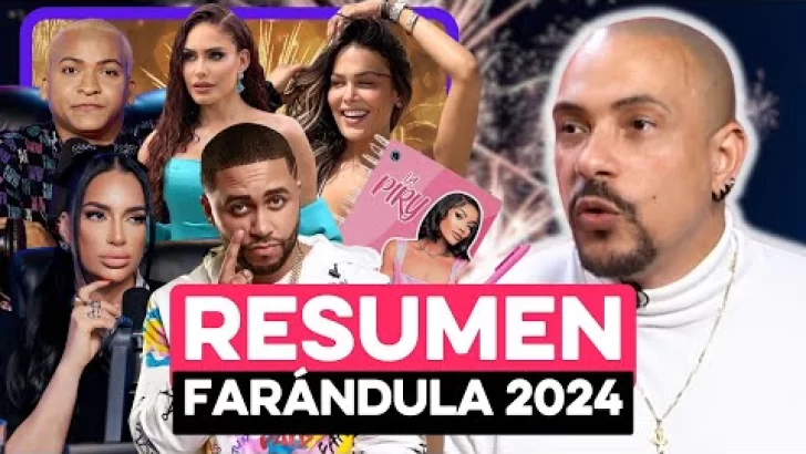 Los escándalos de la farándula de RD 2024